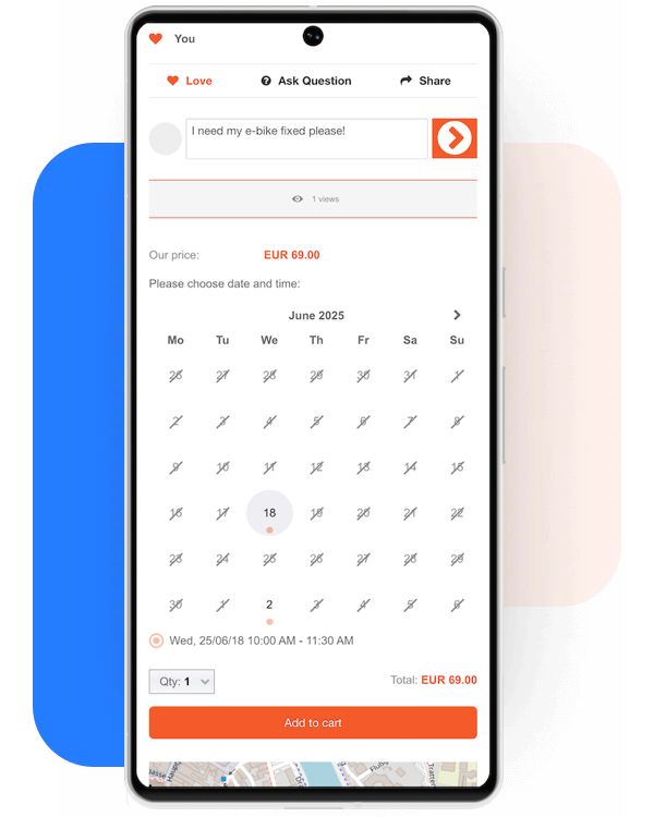 appy.market End User Booking